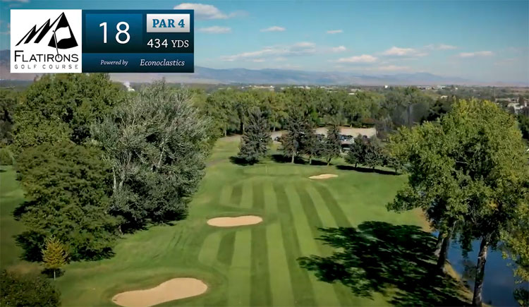 Flatirons Golf Course in Boulder